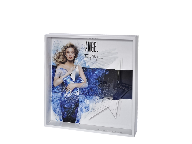 PLV vitrine Angel de Thierry Mugler - Global Concept